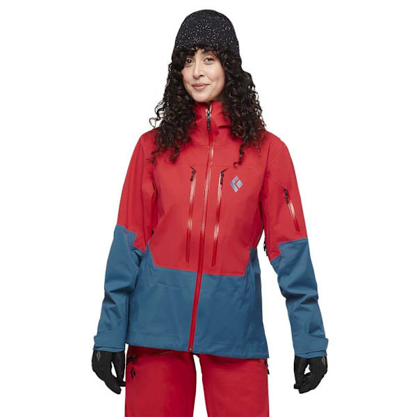 Black Diamond Jakke Recon Lt Stretch Shell Rød S Kvinde