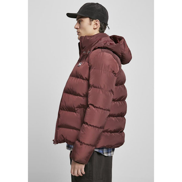 Urban Classics Jakke Med Hætte Puffer Rød S Mand