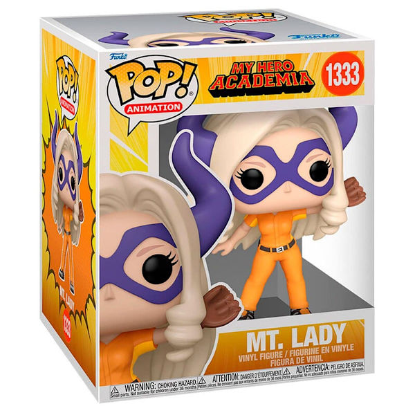 Funko Pop My Hero Academia Hlb Mt. Lady Baseball 15 Cm Orange