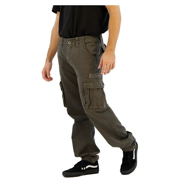 Alpha Industries Jet Byxor Grå 32 Man