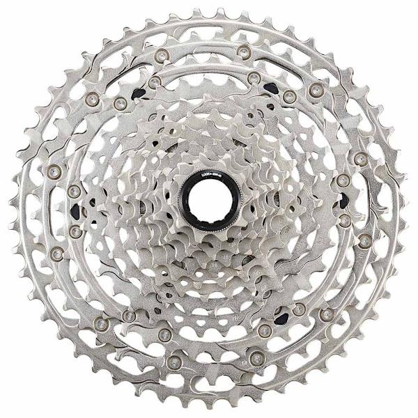 Shimano Deore M6100 Kasetti Hopeinen 12s / 10-51t