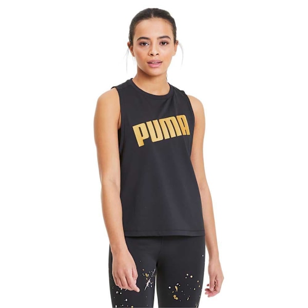 Puma Hihaton T-paita Metal Splash Adjustable Musta M Nainen