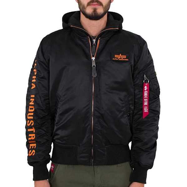 Alpha Industries Ma-1 D-tec Se Jakke Sort L Mand