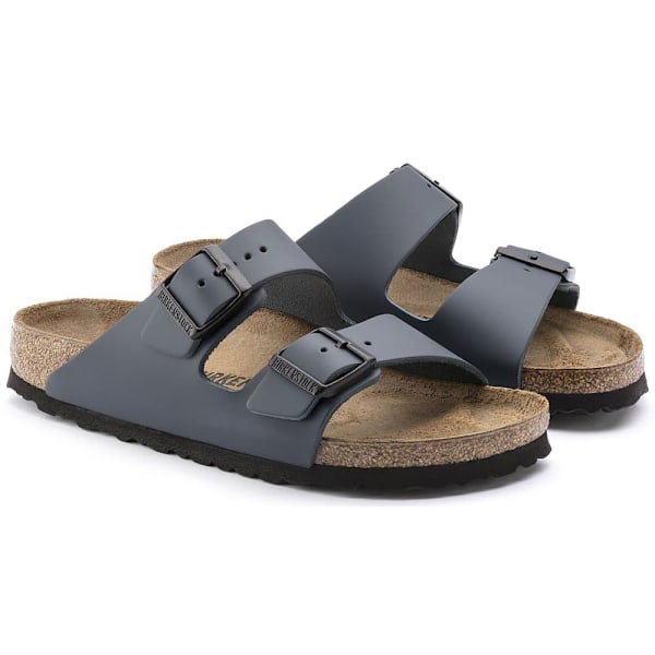 Birkenstock Arizona Natural Lædersandaler Blå EU 38 Dreng