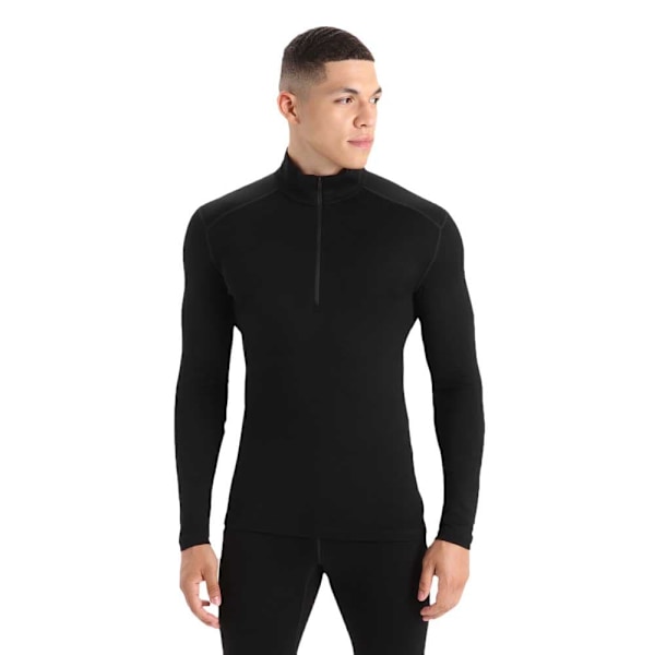 Icebreaker Merino 260 Tech Langærmet Baselayer Sort XL Mand