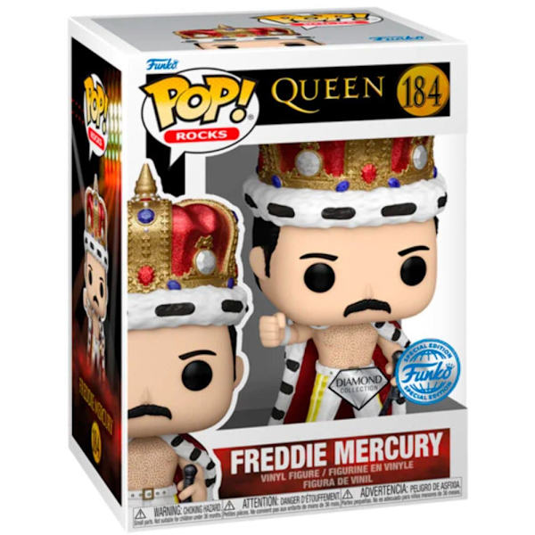 Funko Pop Queen Freddie Mercury Exclusive Flerfärgad