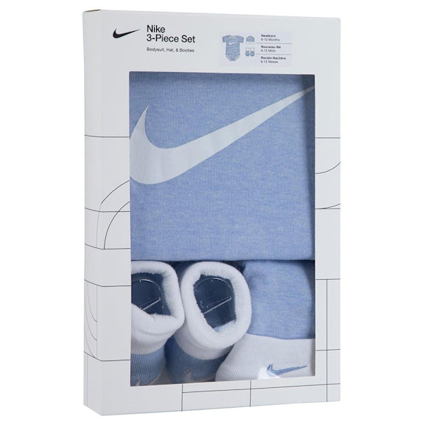 Nike Kids Baby Set Set Swoosh Blå 0-6 Pojke
