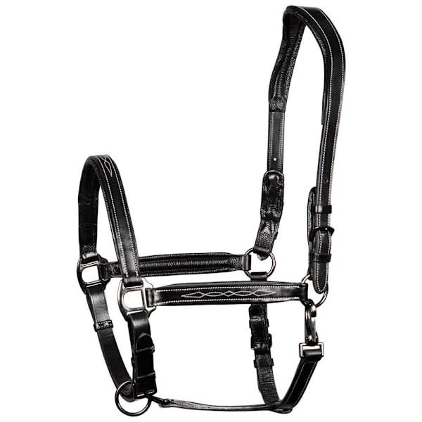 Harry´s Horse Supreme Nahkainen Riimu Musta Cob