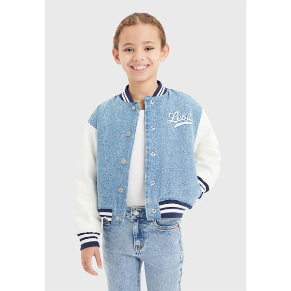 Levi´s ® Kids Denim Bomber Jacka Blå 10 Years