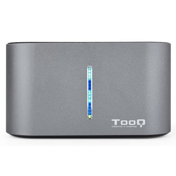 Tooq Forbindelsesstation Hdd/sdd 2.5/3.5 Sata Grå