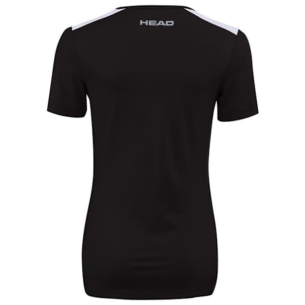 Head Racket Kortærmet T-shirt Club 22 Sort M Kvinde