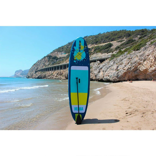 Numa Uppblåsbart Paddelsurfset All 10´8´´ Grönt,Blå 325.1 cm / 81 cm
