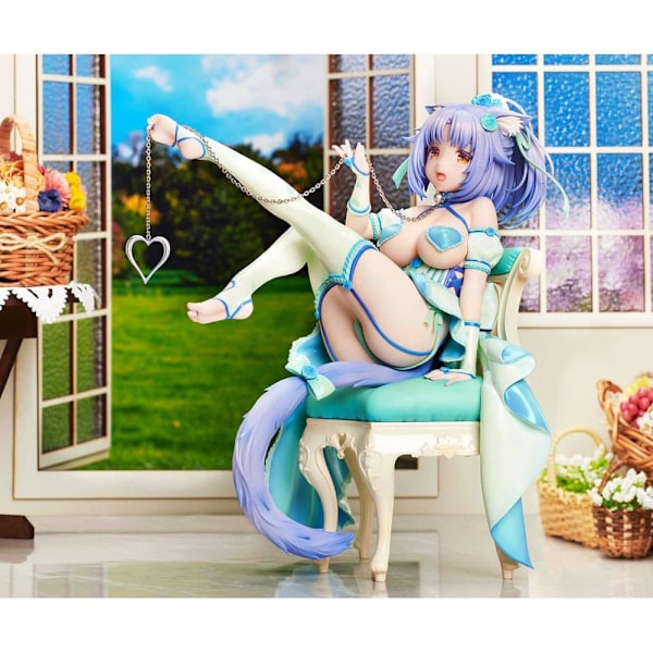 Native Nekopara Pvc 1/7 Cinnamon Re Run 19 Cm Statue