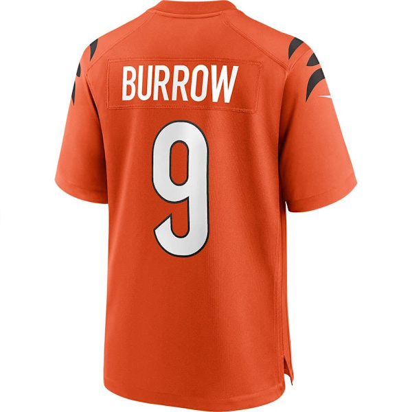 Nike Kortærmet T-shirt Cincinnati Bengals Replica Alternate Game Orange M Mand