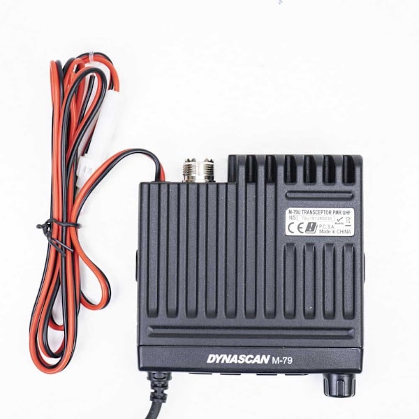 Dynascan Uhf Radiostation M-79u Sort