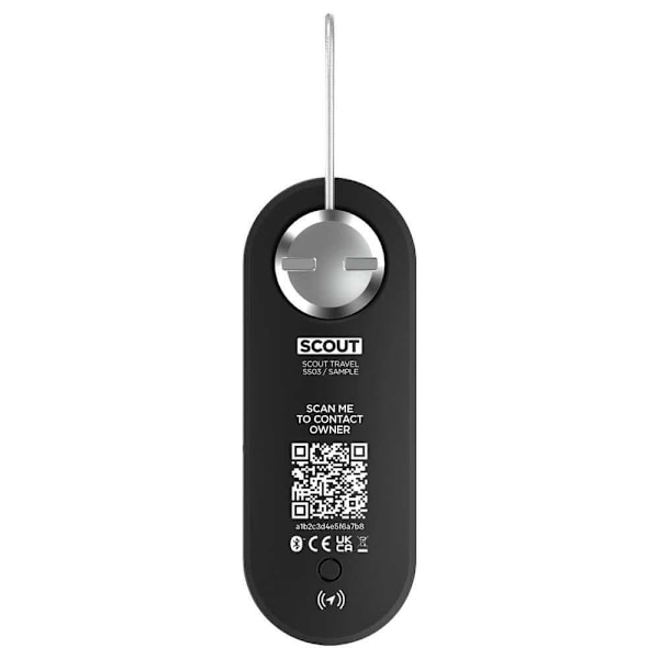 Knog Matkatavaramerkki. Finder & Alarm Ios Scout Travel Hopeinen  Poika