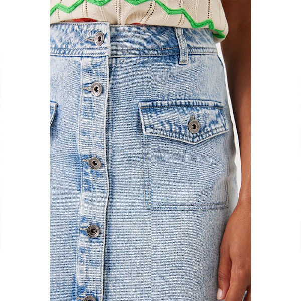 Garcia Denim Kjol P40322 Flerfärgad S Kvinna