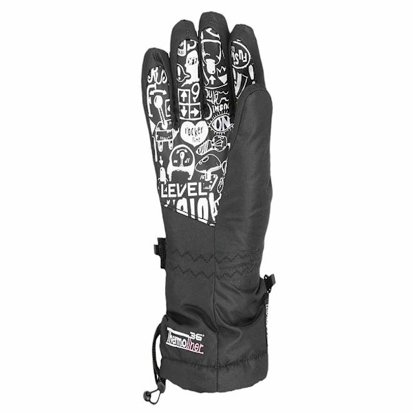 Level Handsker Junior Flerfarvet 7-8 Years Dreng