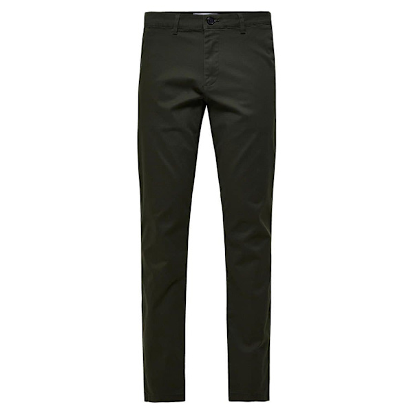 Selected New Miles Slim Fit Chinobukser Grøn 31 / 34 Mand