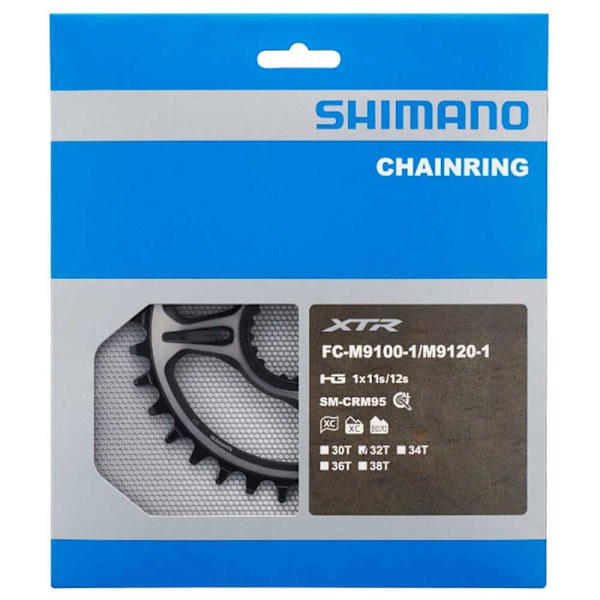 Shimano Kæderring Xtr Fc-m9100-1/9120-1 Sort 32t