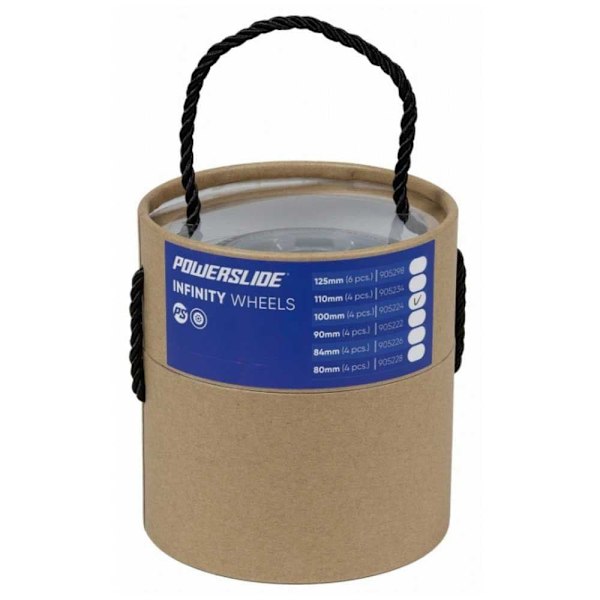 Powerslide Infinity 85a 4 Units Søvfarvet 100 mm