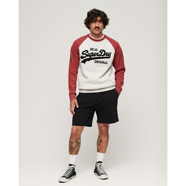 Superdry Sportswear Emboss Loose Sports Shorts Sort S Mand