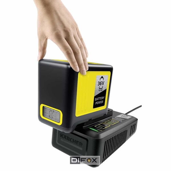 Karcher 2445033 18v Batteri Oplader Sort