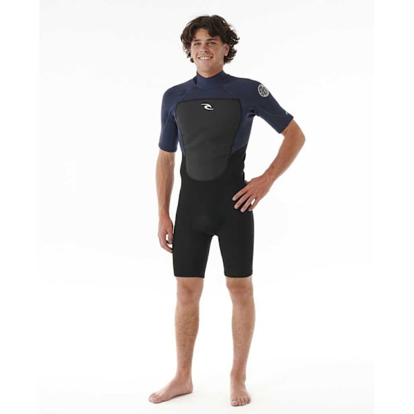 Rip Curl Shorty Med Lynlås Bagpå Omega Classic 2 Mm Spring Sort XL