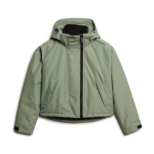 Superdry Jakke Code Windcheater Grøn XL Kvinde