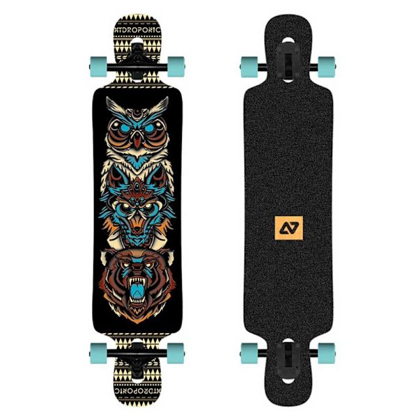 Hydroponic Drop Through Dt 3.0 Animals 39x8.75´´ Longoboard Gylden