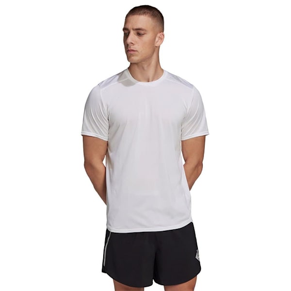 Adidas Kortærmet T-shirt D4r Hvid XL / Regular Mand