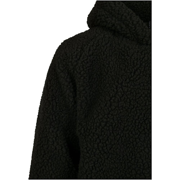 Urban Classics Sherpa Hættetrøje Sort 122-128 cm Dreng