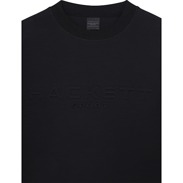 Hackett Embossed Sweatshirt Sort L Mand