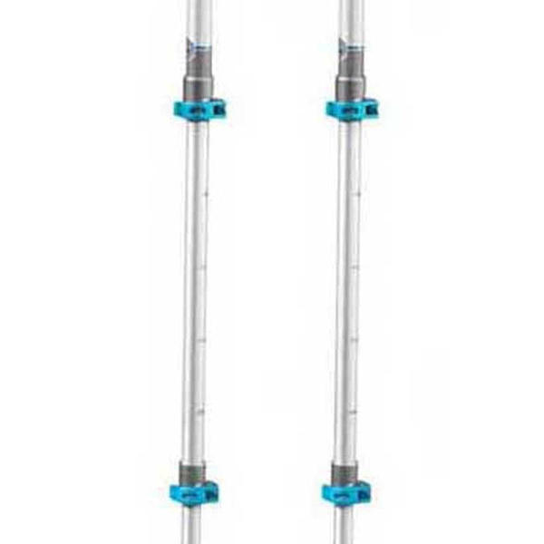 Komperdell Polacker Explorer Contour Powerlock Grå 105-140 cm