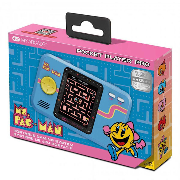 My Arcade Retro Konsol Pocket Player Ms Pacman Multifärg