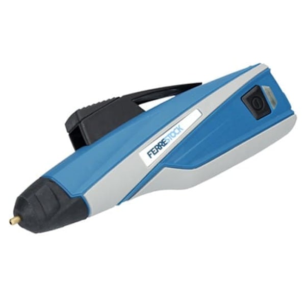 Ferrestock Silikonepistol Med Batteri Fskptf003 10w Blå One Size / EU Plug