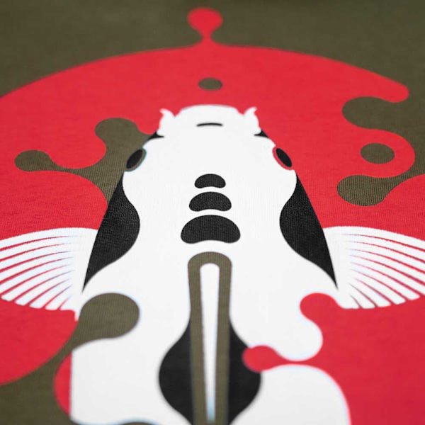 Kumu Luvtröja Rising Sun Grönt L Man