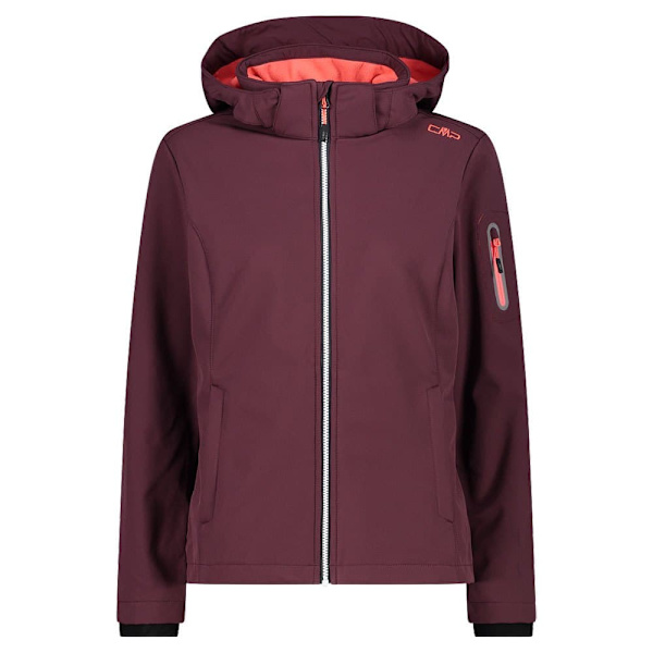 Cmp 39a5006 Softshelljacka Röd 2XS Kvinna