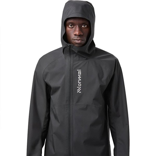 Nnormal Trail Jacka Svart L Man