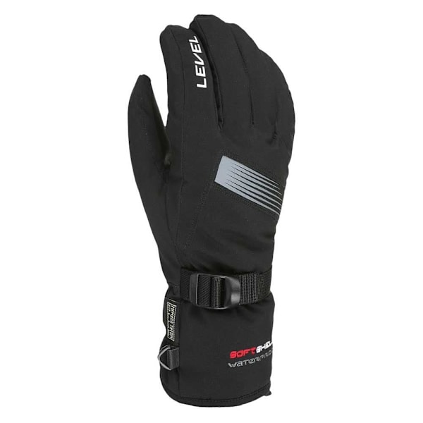 Level Hero Handsker Sort M Mand