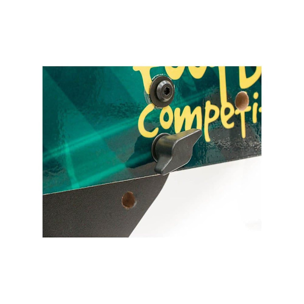 Devessport Hopfällbart Bord Fotbollsbord Svart