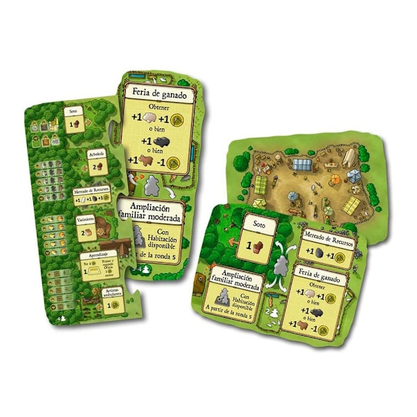 Asmodee Lautapeli Agricola 15 Aniversario Vihreä