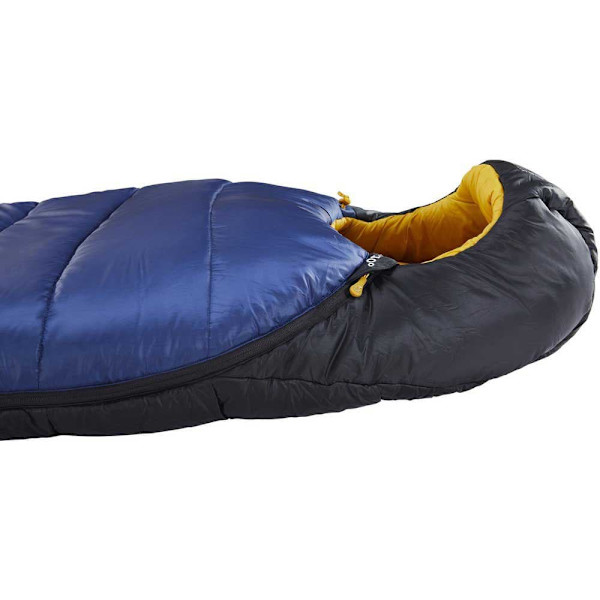 Nordisk Sovsäck Puk-10ºc Gul,Blå Extra Long / Left Zipper
