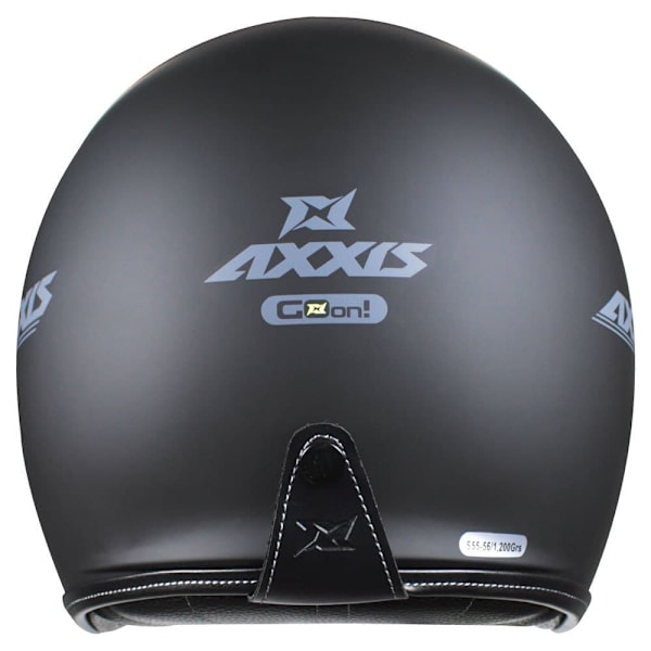 Axxis Öppen Ansikts Hjälm Of507sv Hornet Sv Solid Svart L