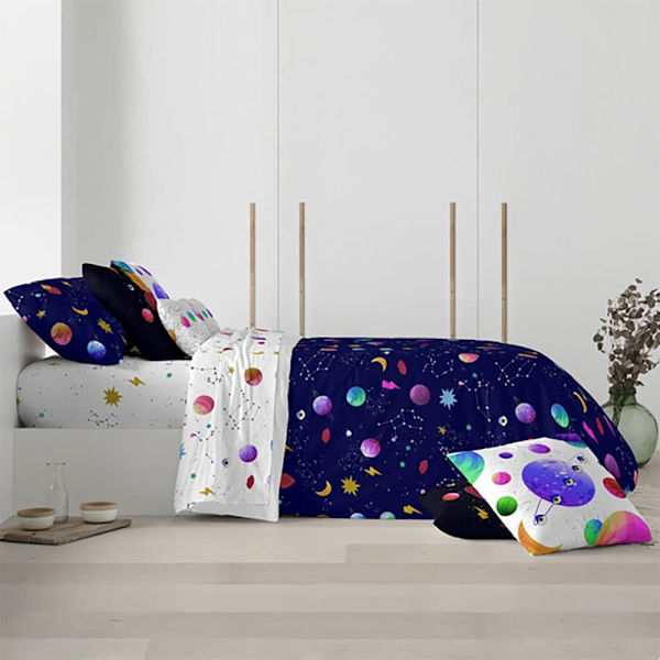 Ripshop Cosmos Dynebetræk Til Seng 260x240 Cm