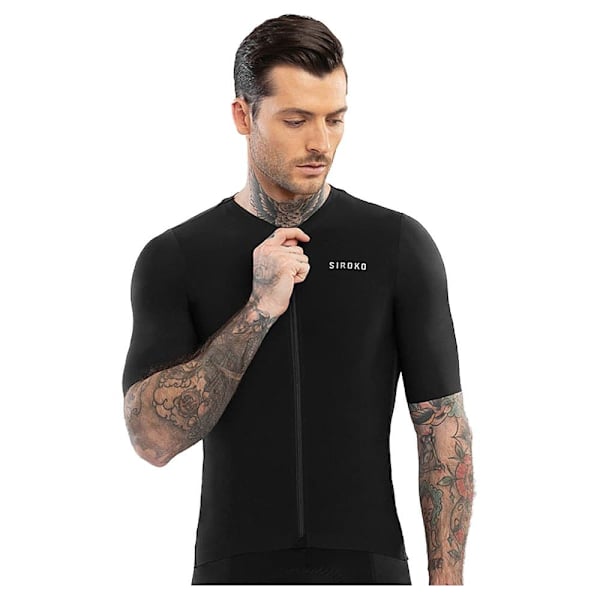 Siroko Kortærmet Jersey Srx Pro High Tech Sort L Mand