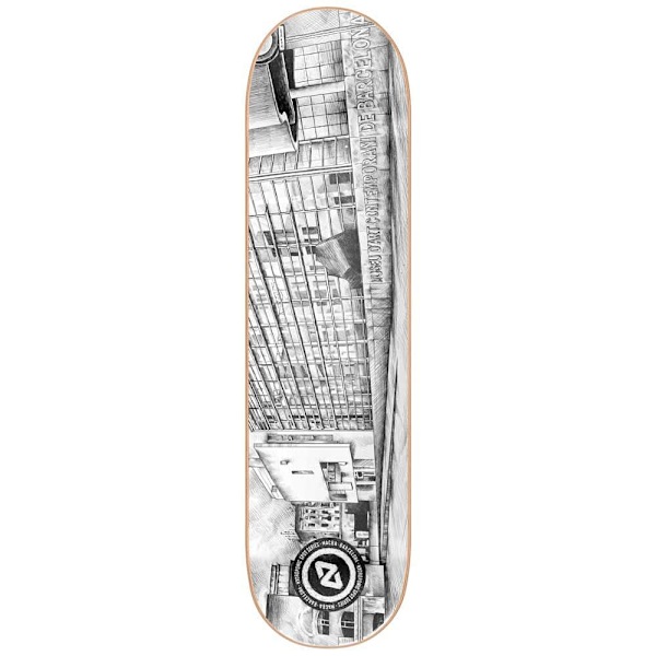 Hydroponic Skateboarddäck Spot Series 8.0´´ Silver