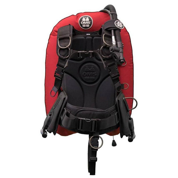 Oms Performance Mono Wingillä Iq Lite Cb Signature 27 Lbs Bcd Punainen,Musta M-L