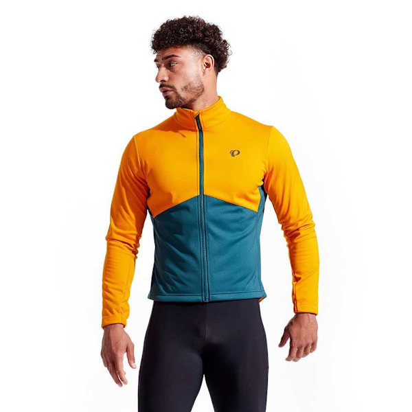Pearl Izumi Langærmet Trøje Quest Amfib Gul,Blå 2XL Mand