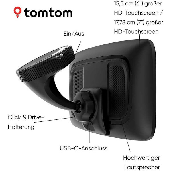 Tomtom Gps Go Expert Plus Premium 7´´ Transparent